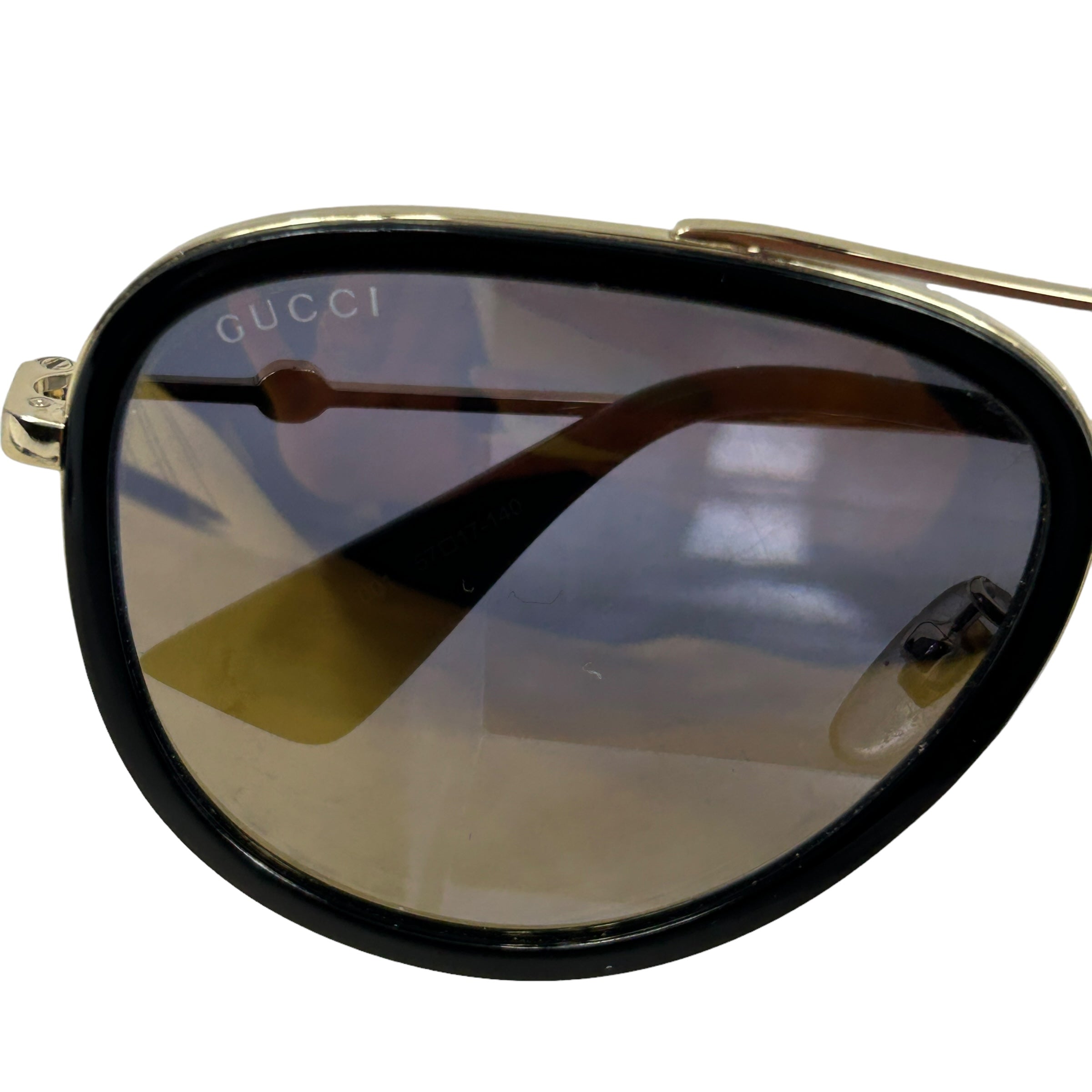 Black Enamel Aviators