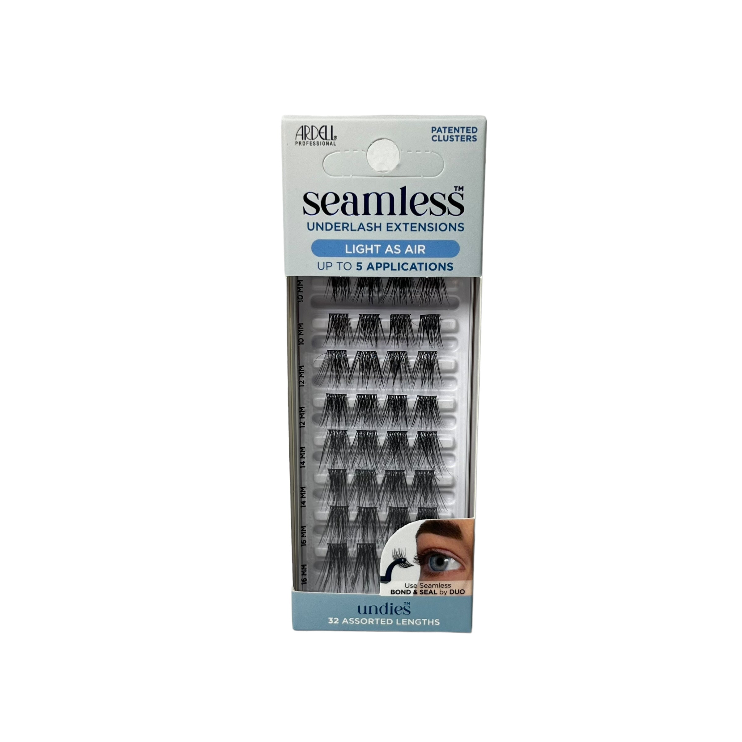 ARDELL Seamless Under Lash Extension Set of 8 Packages w/ Glue & Remover