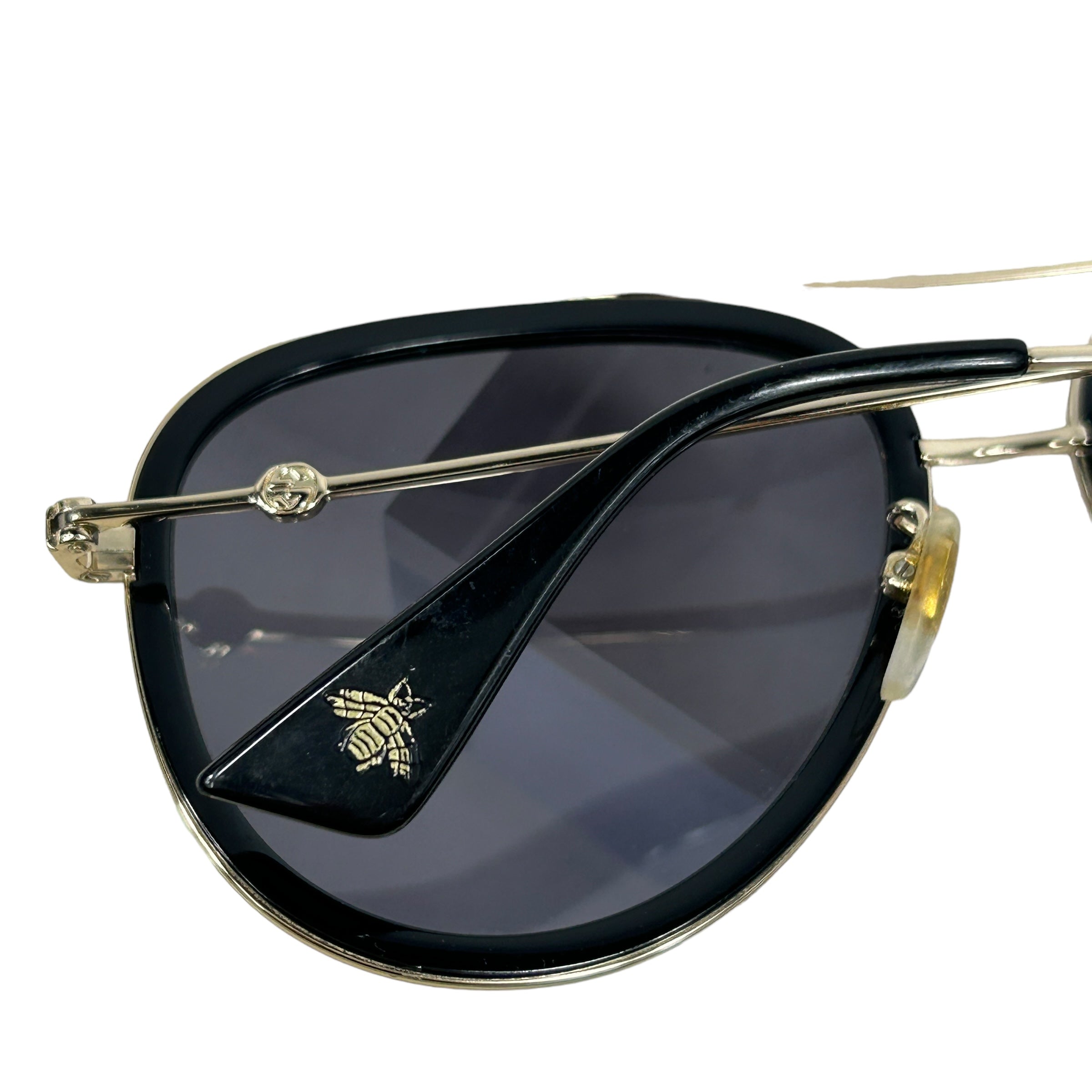 Black Enamel Aviators