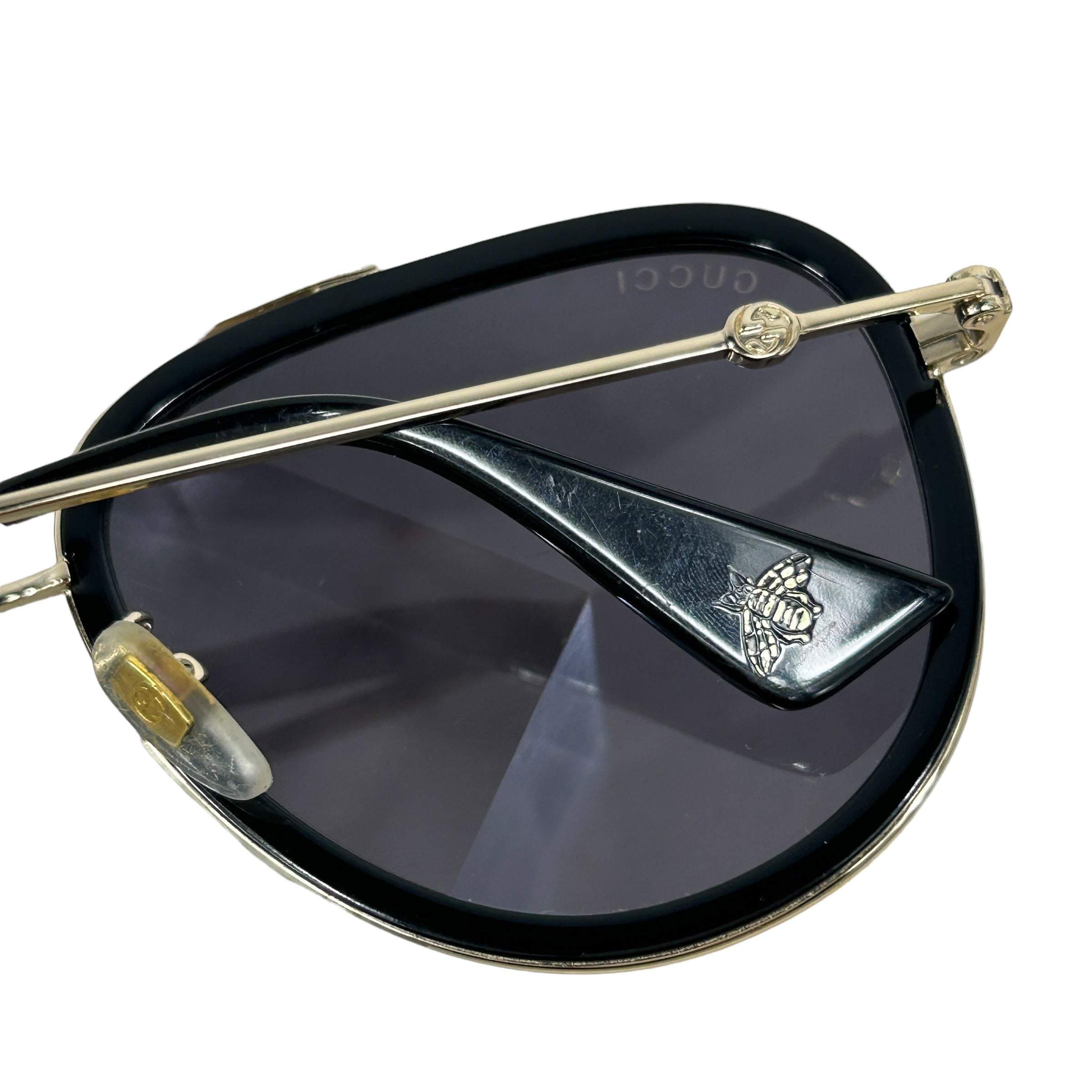 Black Enamel Aviators