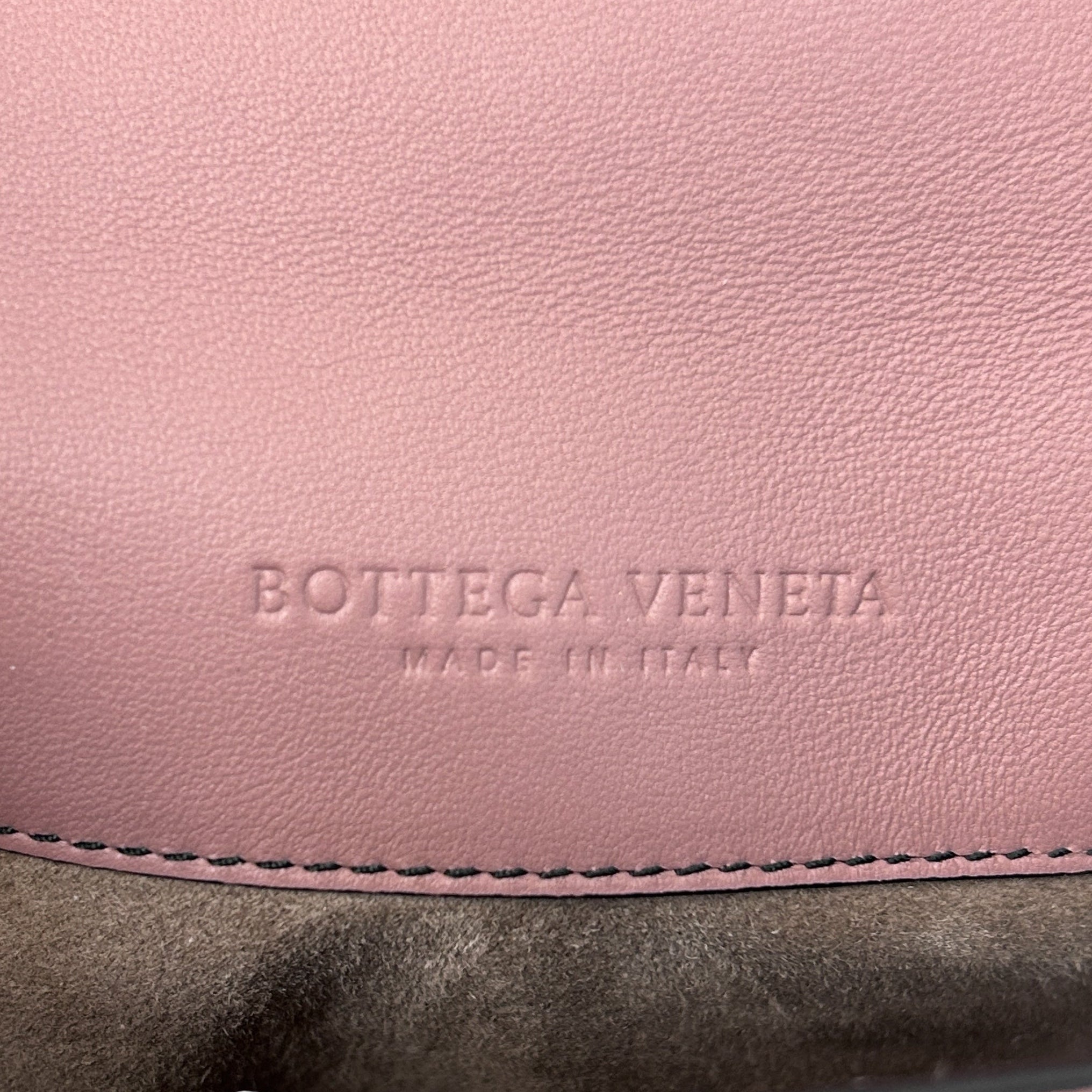 Dusty Pink Nodini Small Crossbody Flap Bag w/Gunmetal HW