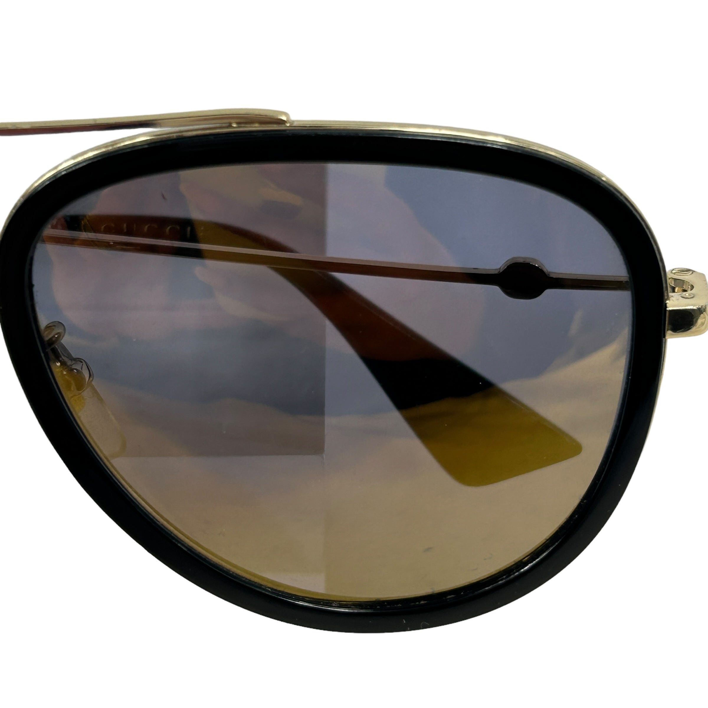 Black Enamel Aviators