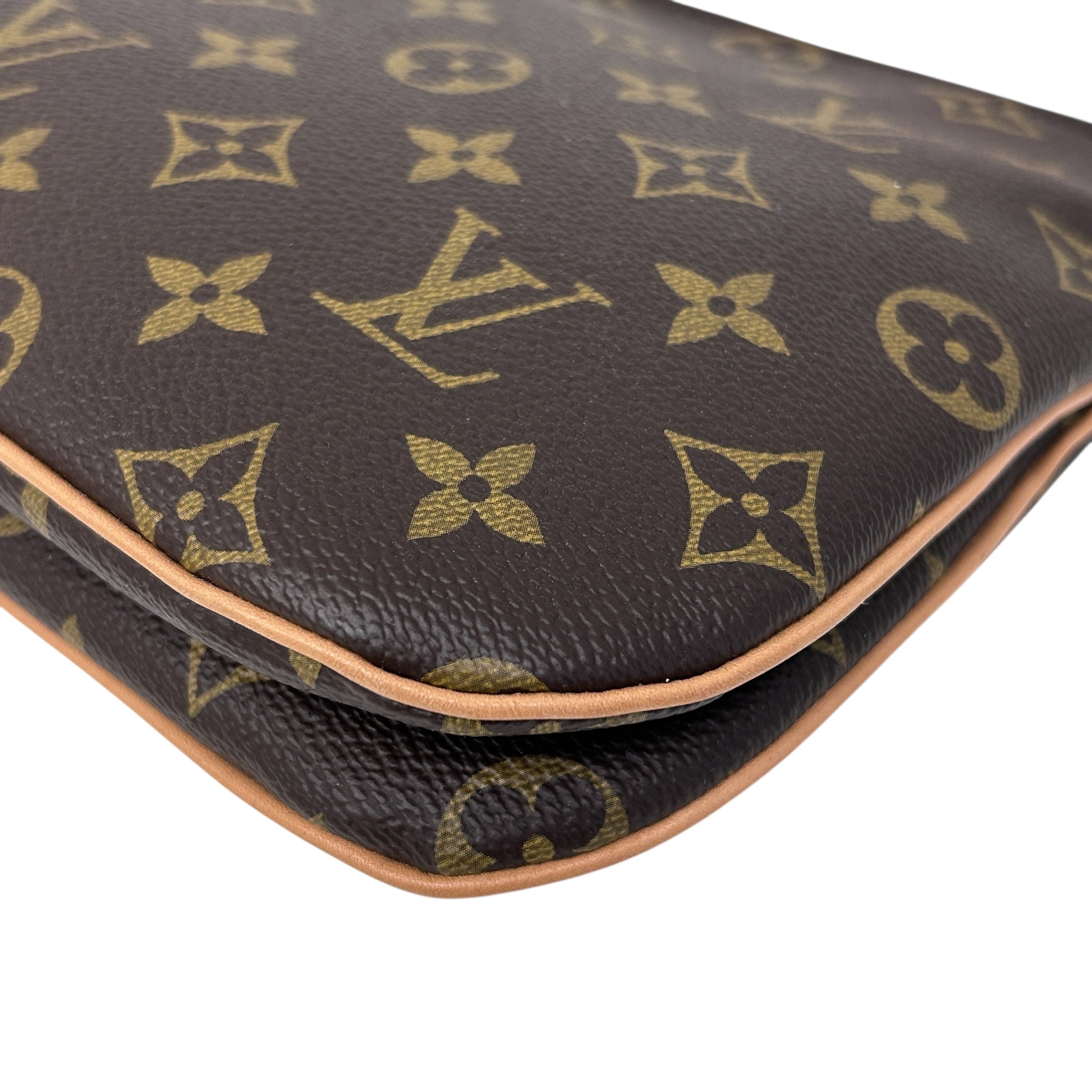 Orange/Fascia Monogram Canvas Loretta Bag w/GHW