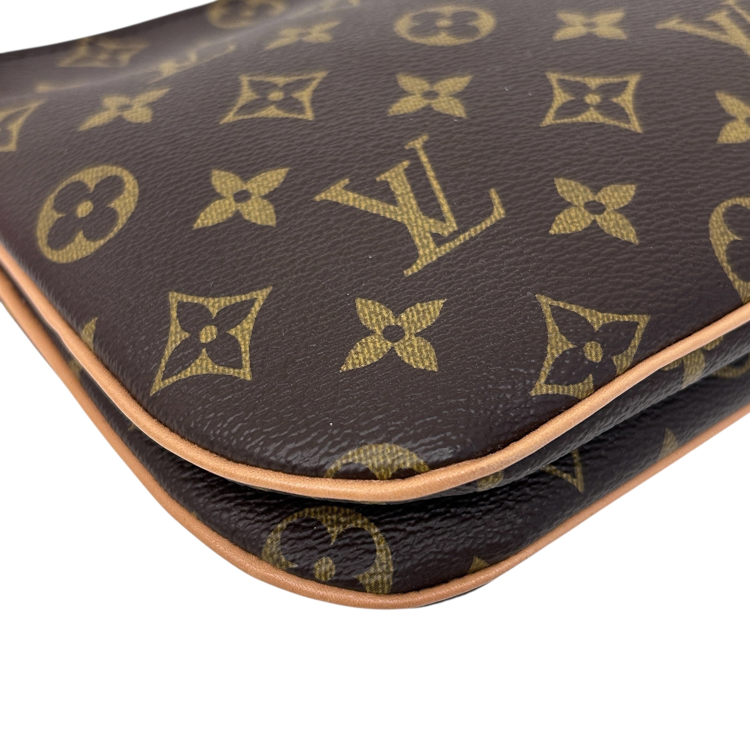 Orange/Fascia Monogram Canvas Loretta Bag w/GHW