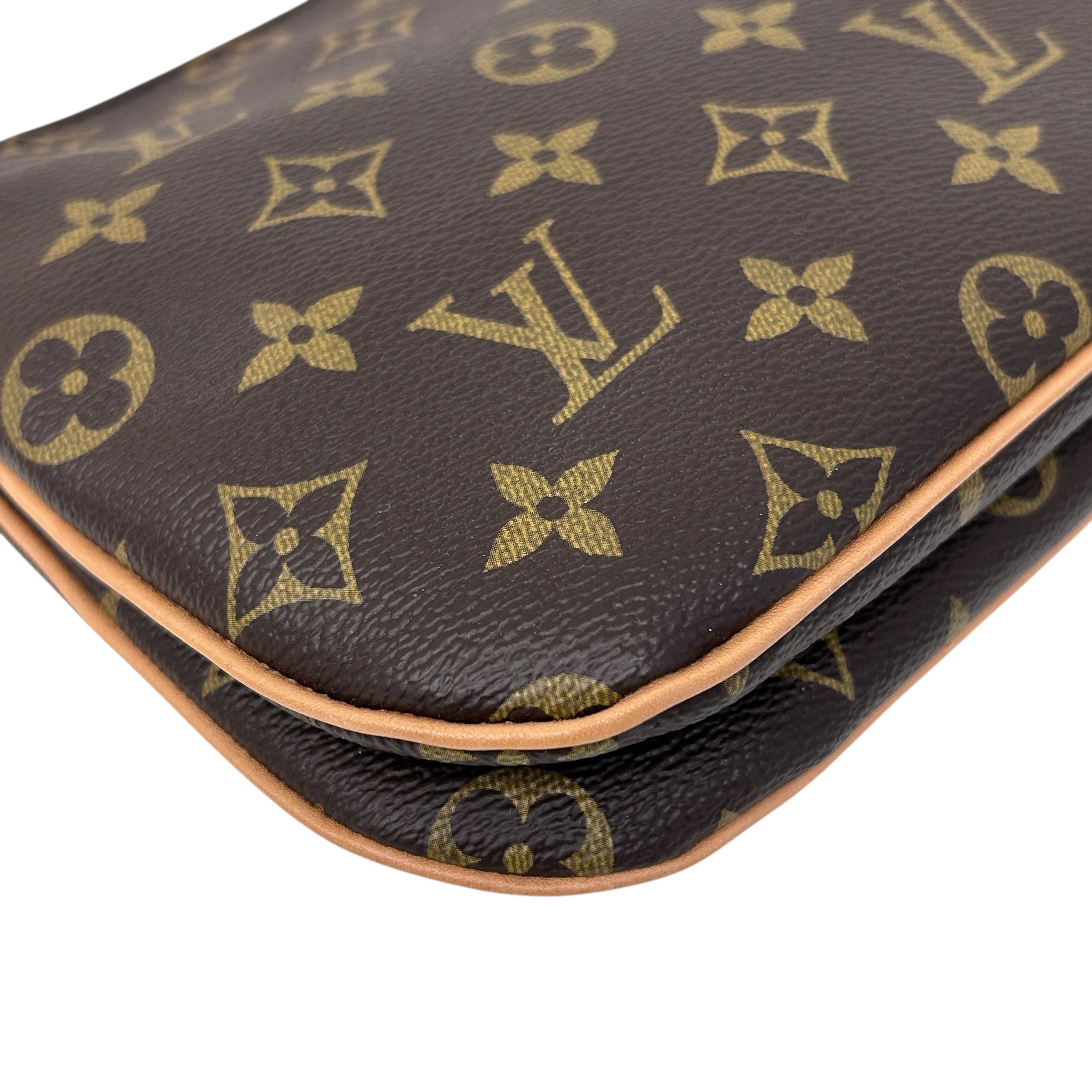 Orange/Fascia Monogram Canvas Loretta Bag w/GHW