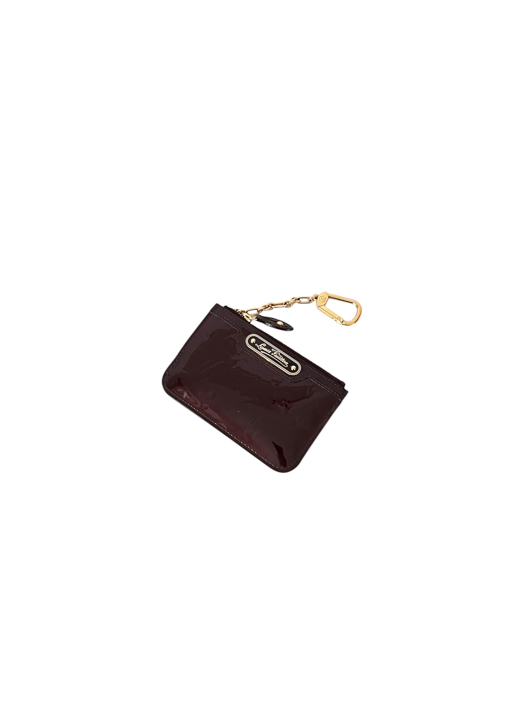 Amarante Empriente Leather Key Pouch GHW