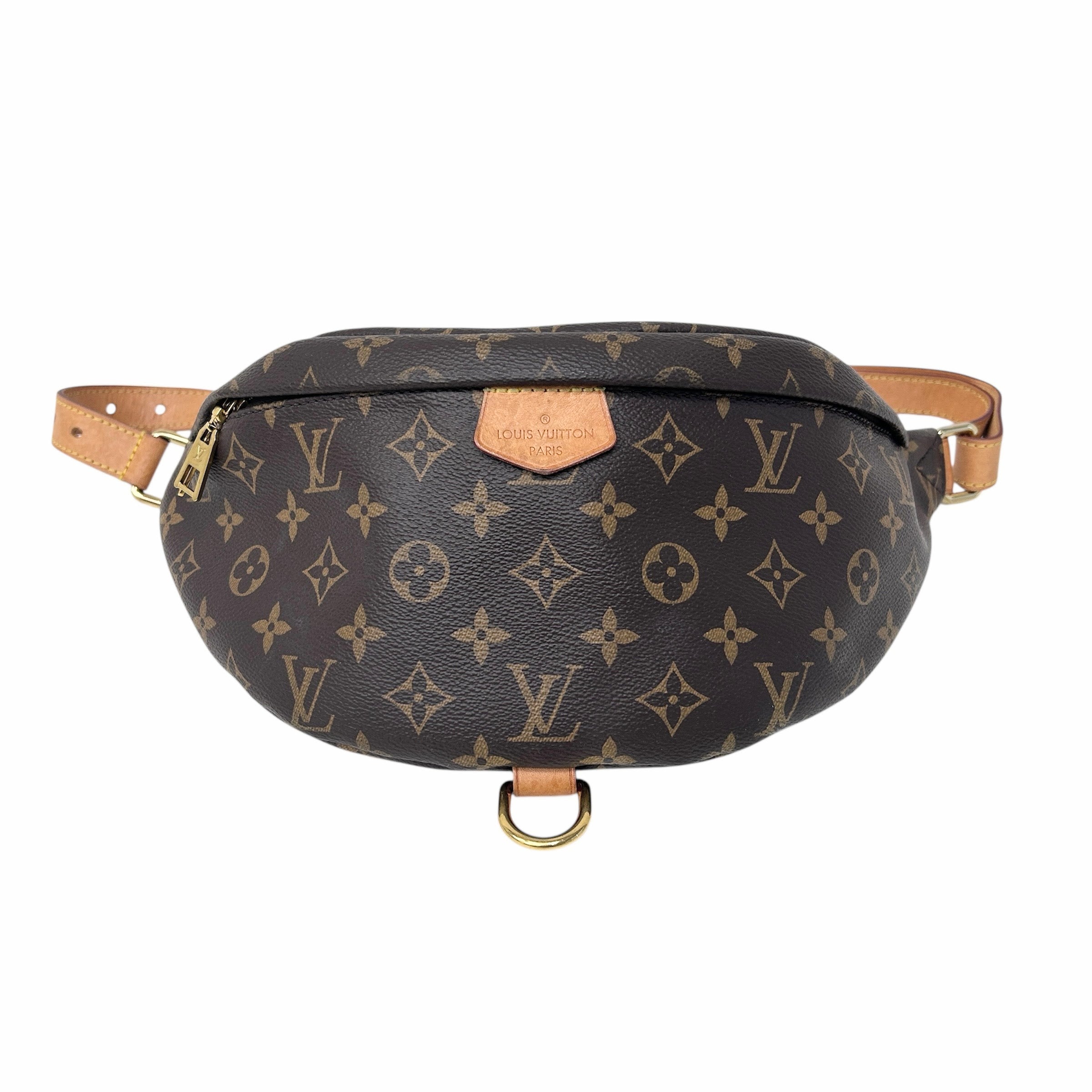 Monogram Coated Canvas Bum Bag w/GHW