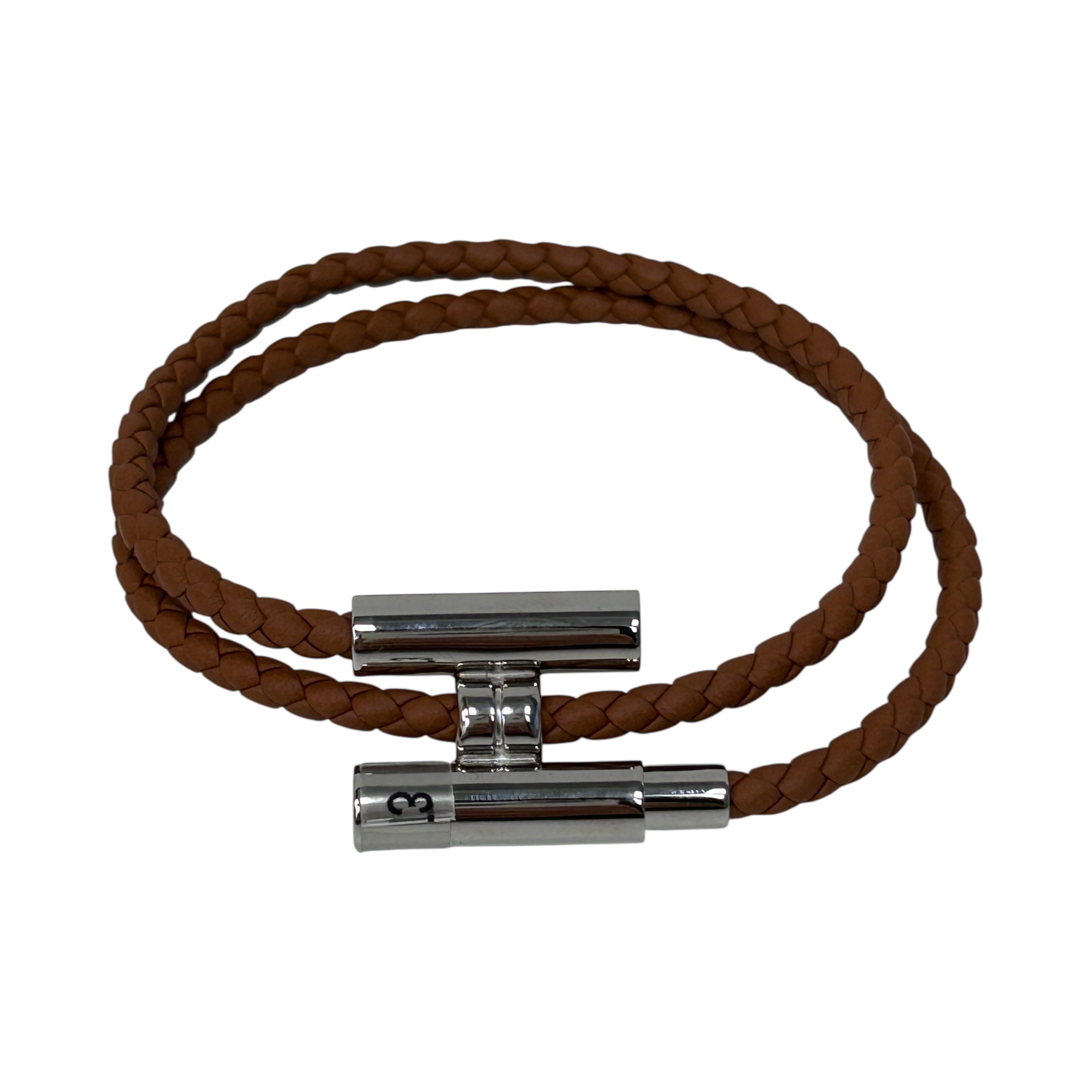 Gold Tournis Tresse Bracelet w/PHW